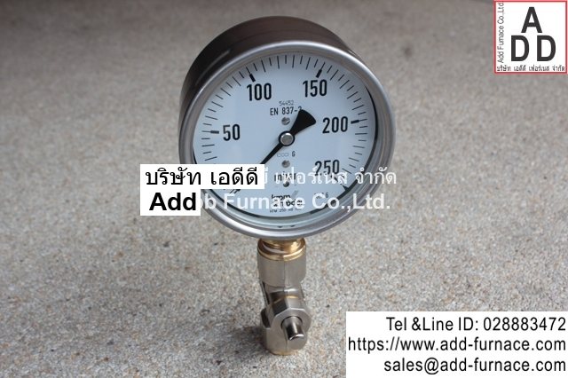 kromschroder Pressure Gauge Push Buttom Valve (1)